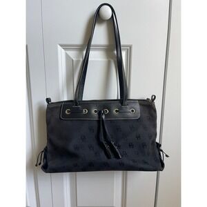 vintage Dooney and Bourke signature tassel tote